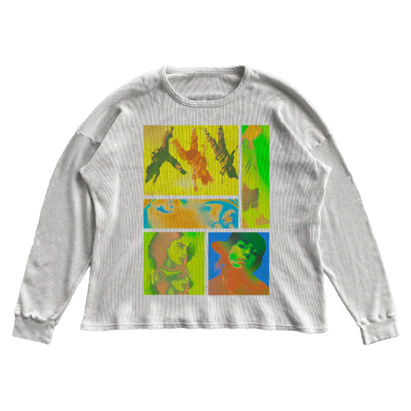 Birds Of A Feather Collage Thermal Long Sleeve - Image 2