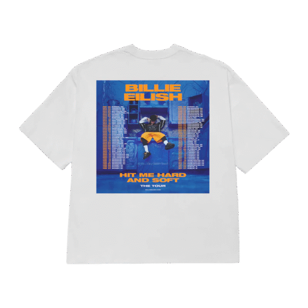HIT ME HARD AND SOFT Admat Poster Tee - Image 2